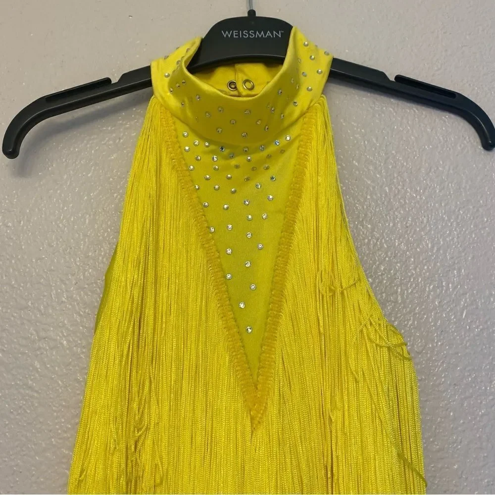 Weissman dance costume yellow